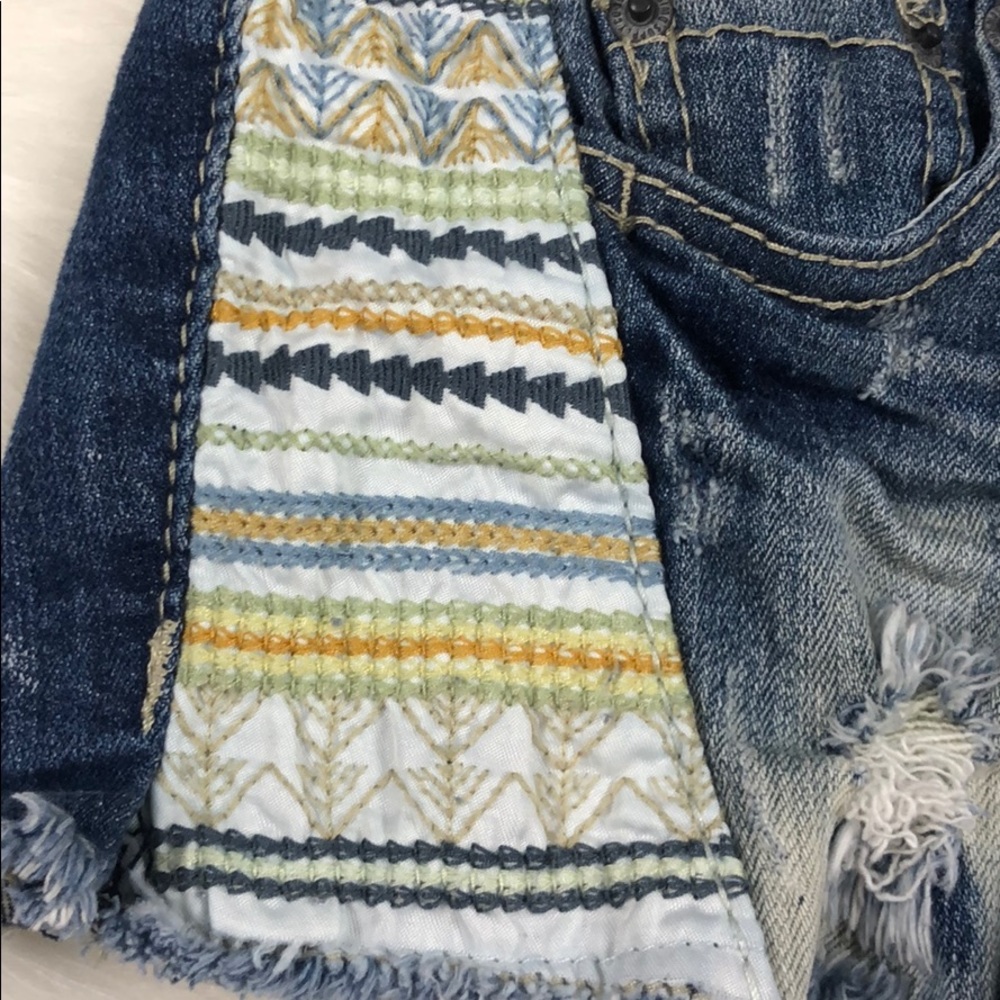 HP ❤️ Destroyed patterned shorts - Picture 4 of 8